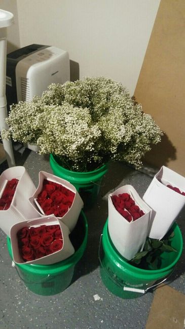 Sams and Costco flowers have been delivered!