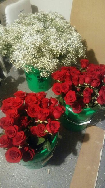 Sams and Costco flowers have been delivered!