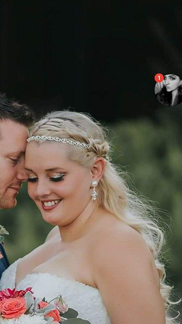 Bridal photos after the wedding