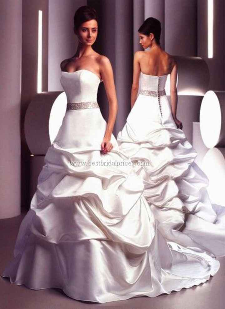 Front Bustle....after the heels come off - 1