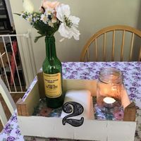 Help me improve my friend's centerpieces!