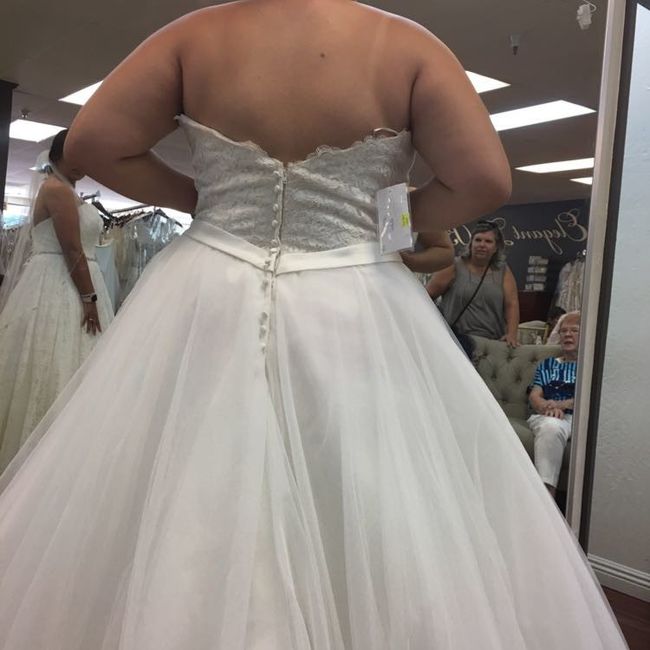 Said yes to the dress!