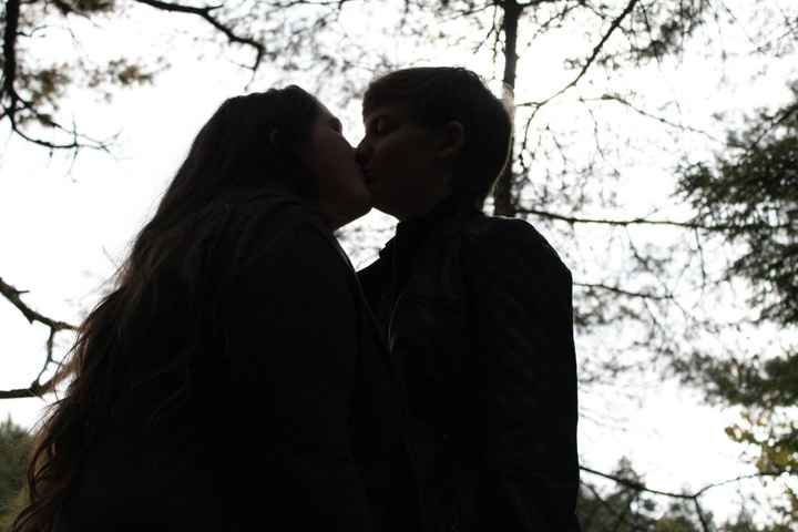 We had engagement photos done in October, and I forgot to share them! :)