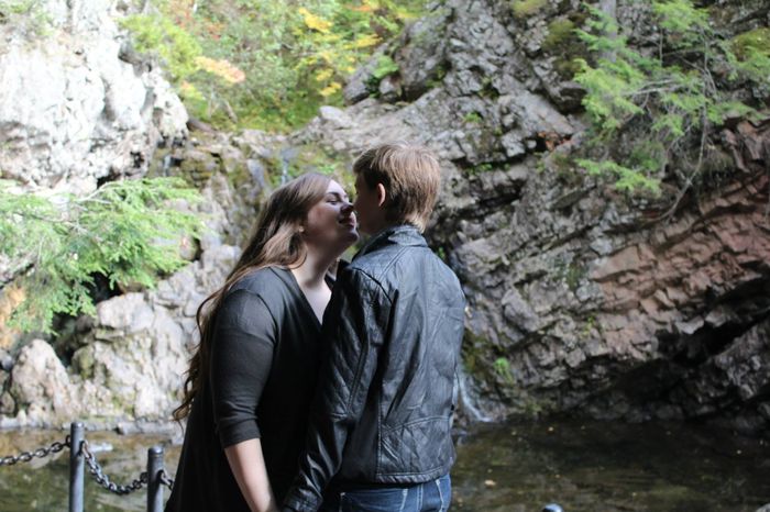 We had engagement photos done in October, and I forgot to share them! :)