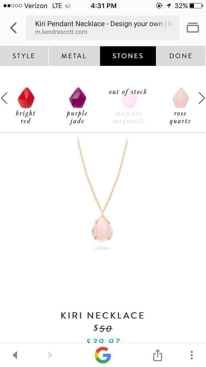 Kate Spade necklace a good gift?