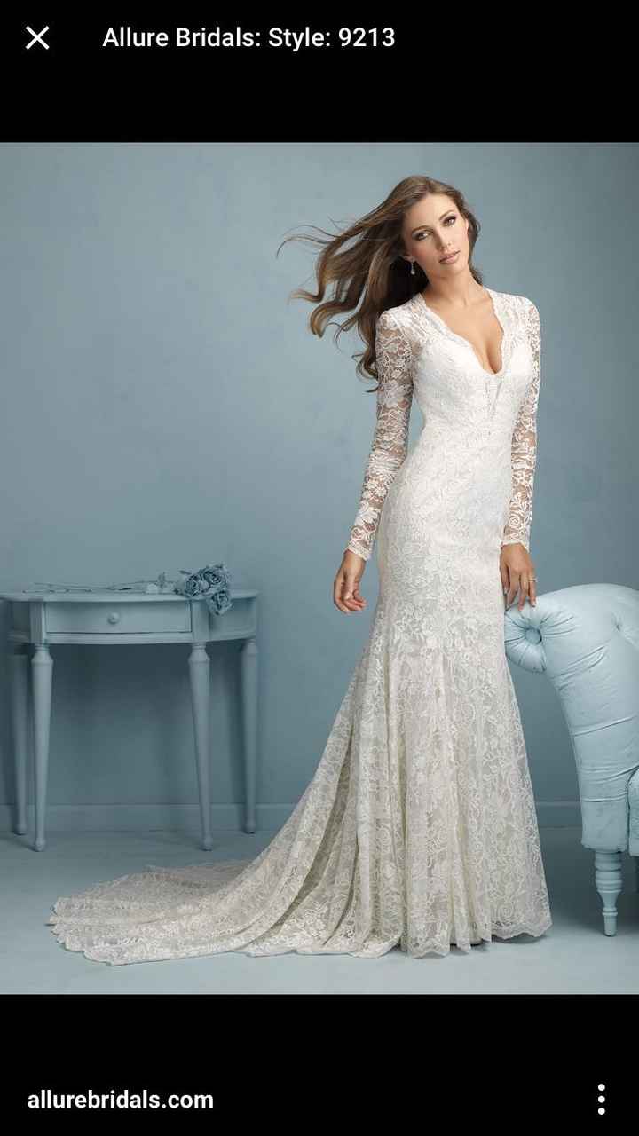 The dress you would have worn...