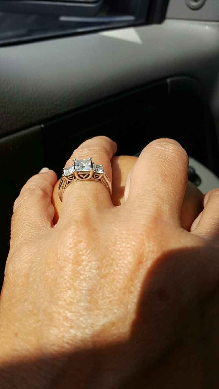 Let's see those beautiful rings lady's!