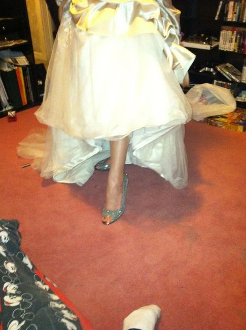 Exchanged the shoes... whaddya think?