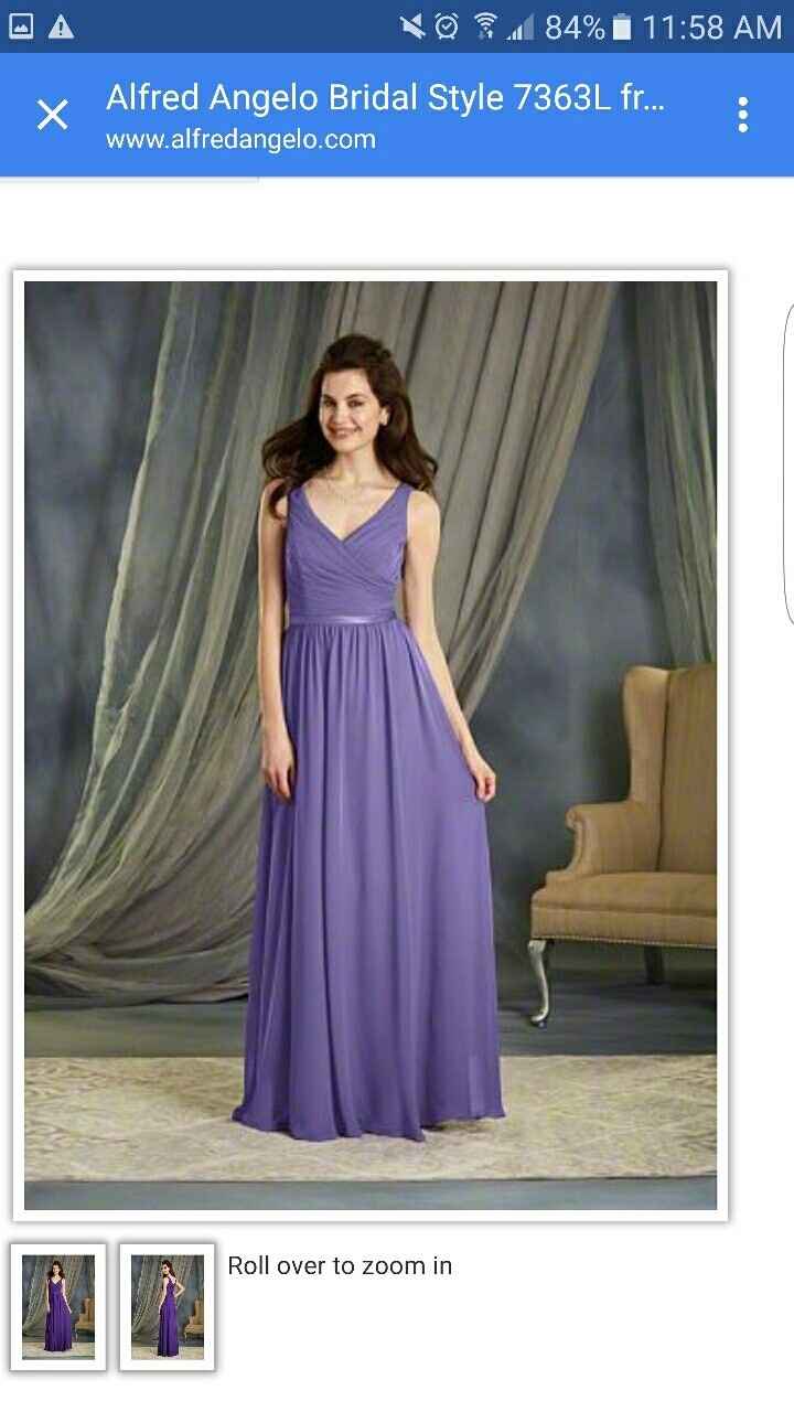 Help in picking out bridesmaid color!