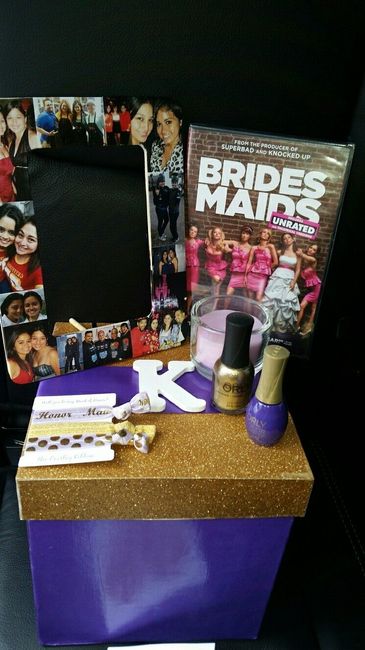 Bridesmaid Proposal boxes, gift bags