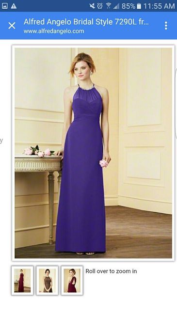 Help in picking out bridesmaid color!
