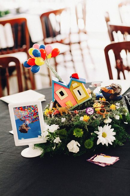 Small ways to incorporate Up into the wedding