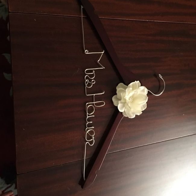 Custom Gown Hanger