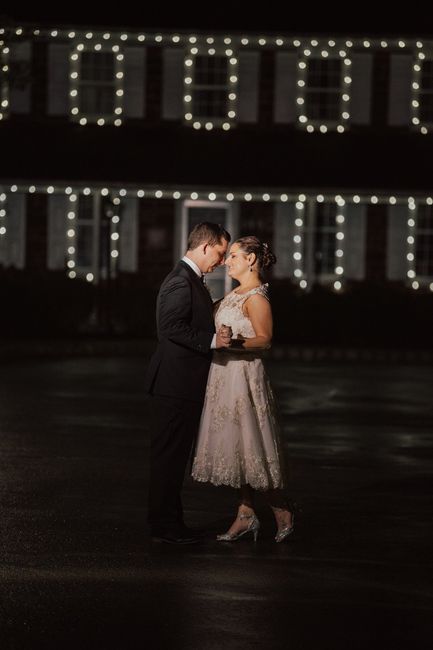 i did switch my dress! 
