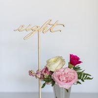 centerpiece table numbers