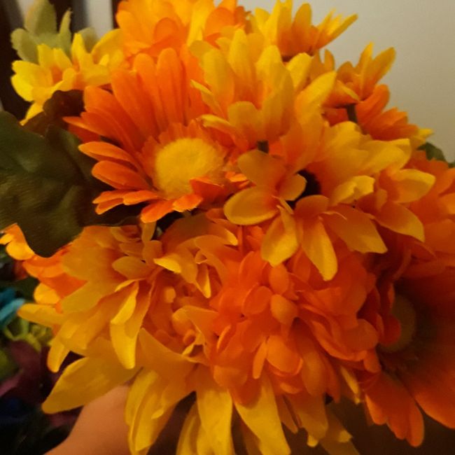 Rainbow Bride & Bridesmaid Bouquets 4