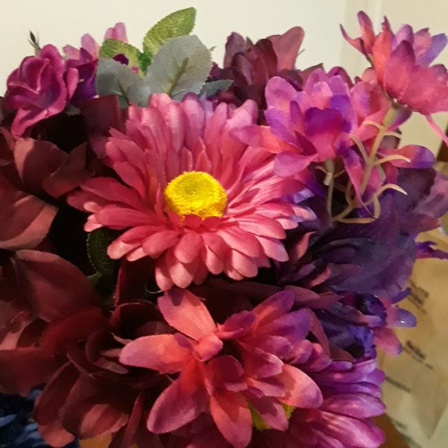 Rainbow Bride & Bridesmaid Bouquets 7