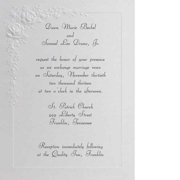Pic of my INVITATIONS