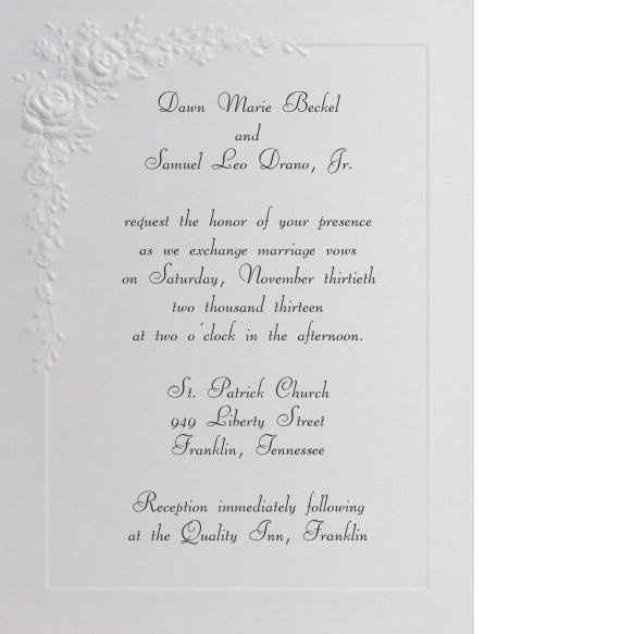 Pic of my INVITATIONS