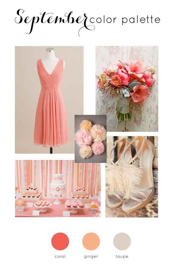 Colors to wear to a september wedding hotsell