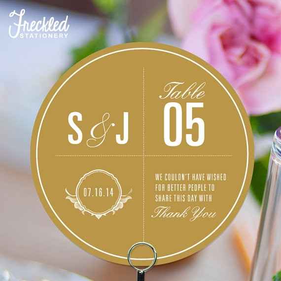 What do your table numbers look like?