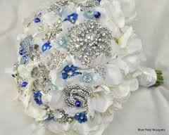 Dyed flowers? Blue bouquet?