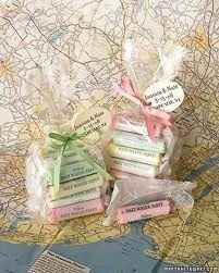 ideas for wrdding favors people can actually use....