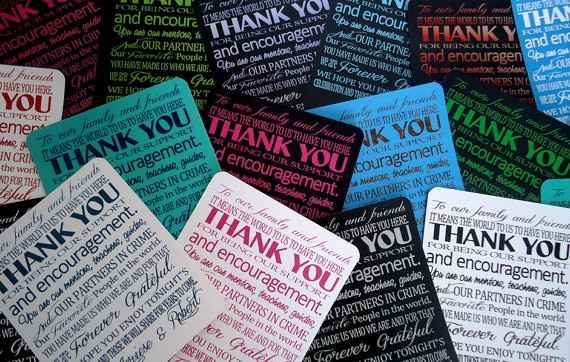 Favor Thank You Tag Suggestions? Card Box Sign?