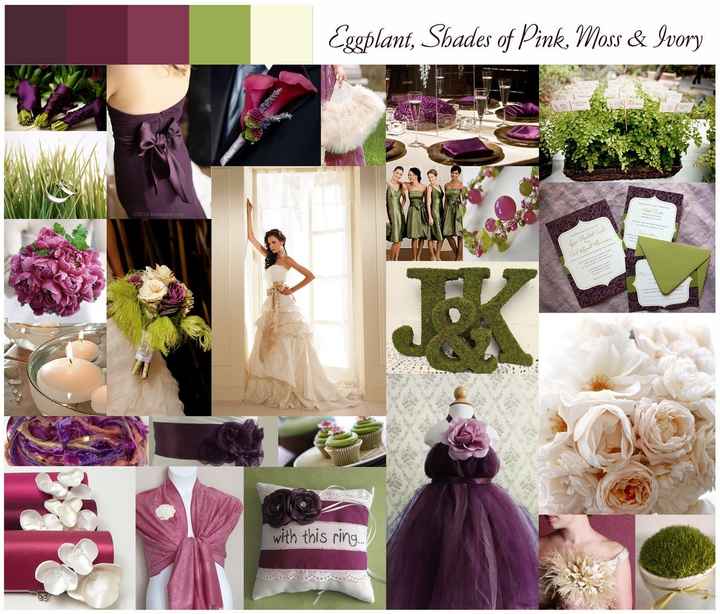 Wedding Theme needed to pick colors.