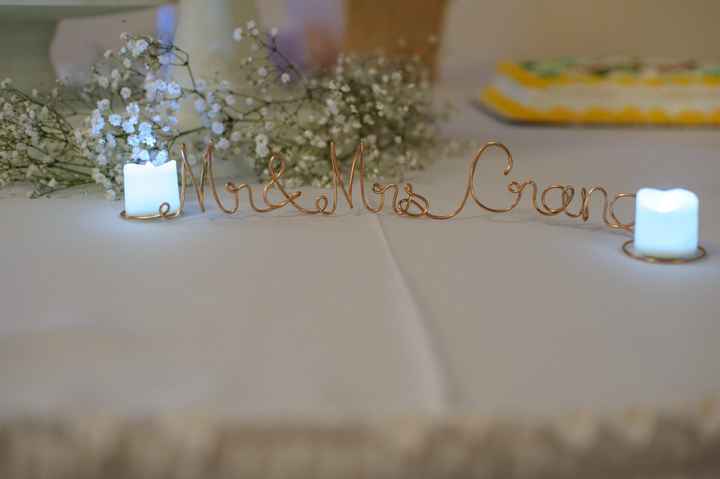 Show me your ... favorite wedding decoration