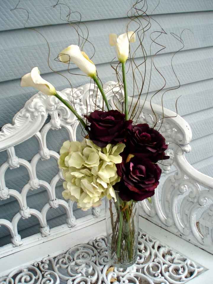 Altar bouquets (church wedding)