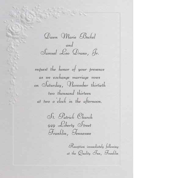Pic of my INVITATIONS
