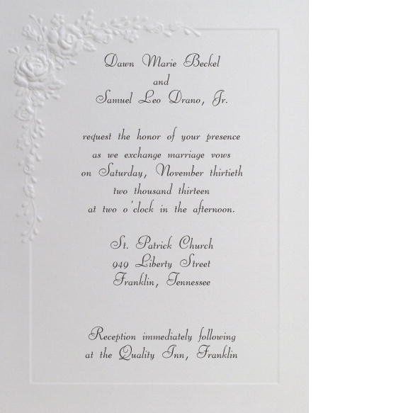 Pic of my INVITATIONS