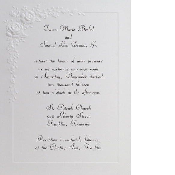 Pic of my INVITATIONS