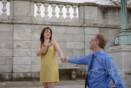 Post a bad/funny picture from your engagement or wedding