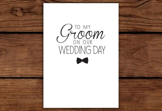Letter to FH before saying "I Do"...