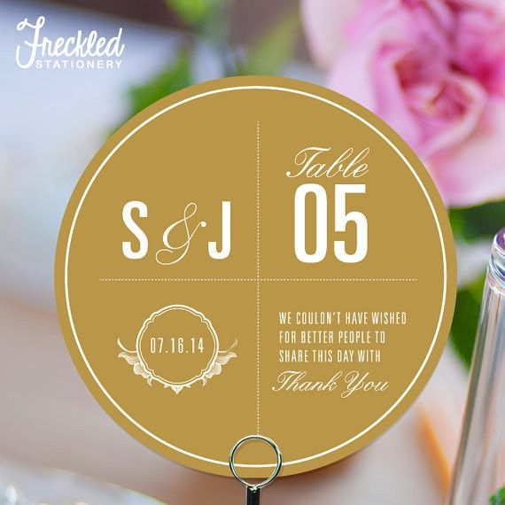 Creative Brides: Let me see your table numbers???