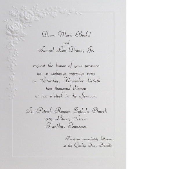 Pic of my INVITATIONS