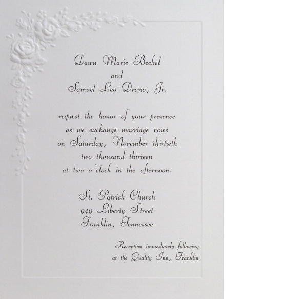 Pic of my INVITATIONS