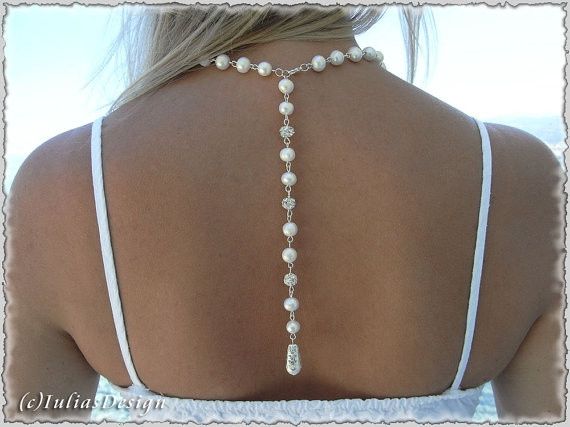 Back drop necklaces