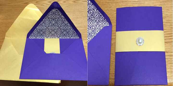 Wedding Invites are sent-- finally!