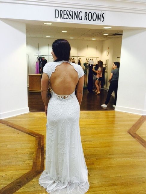 Do you have a reception dress?