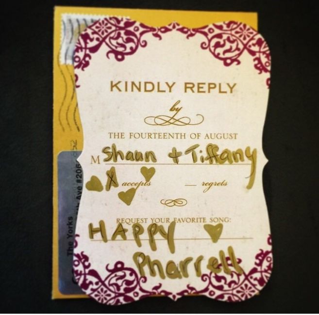 RSVP Cards. Share yours!