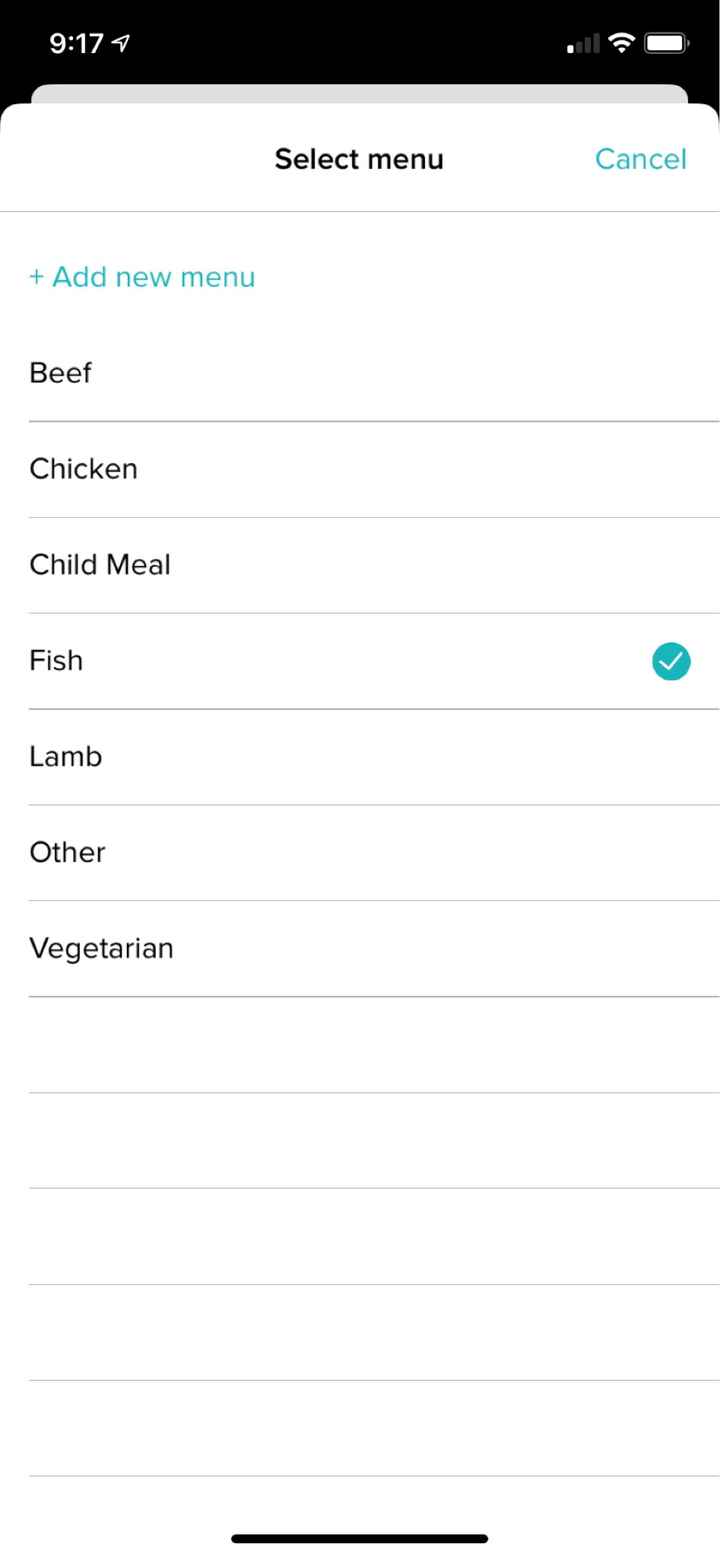 How to remove menu from Wedding wire? - 1