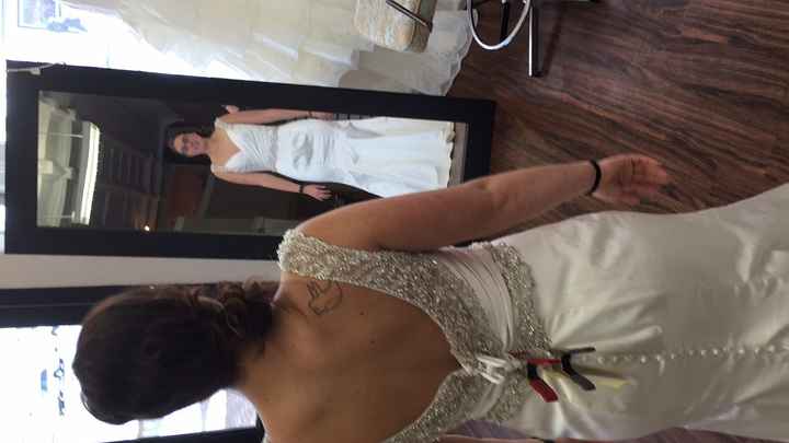 I (finally) said yes to the dress!