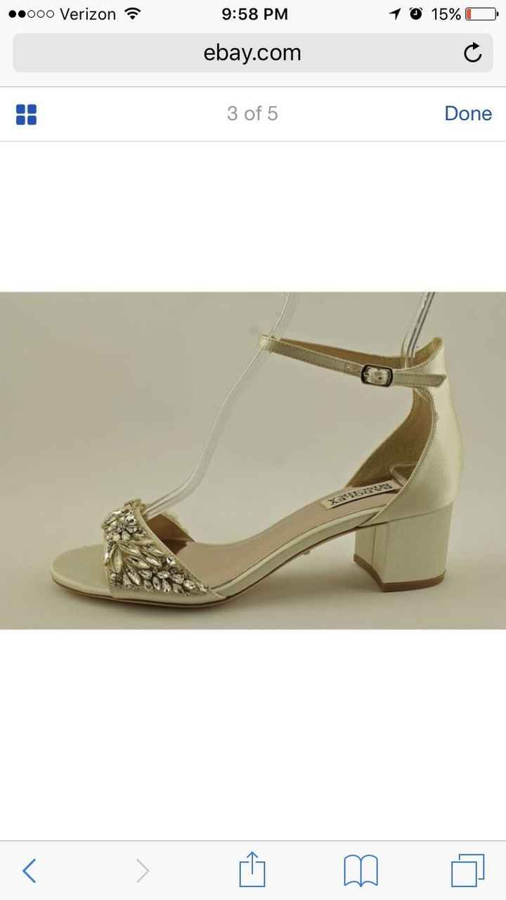 Shop around for your shoes!