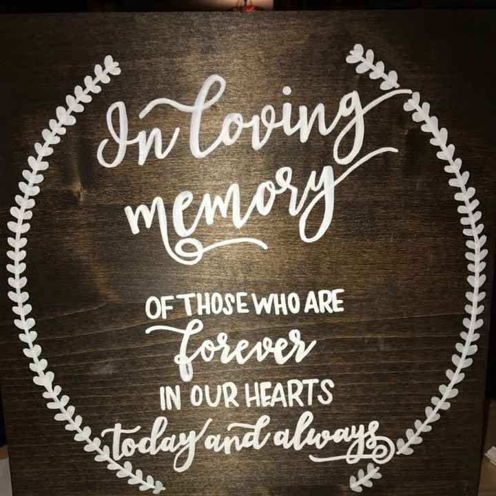 Honoring the deceased