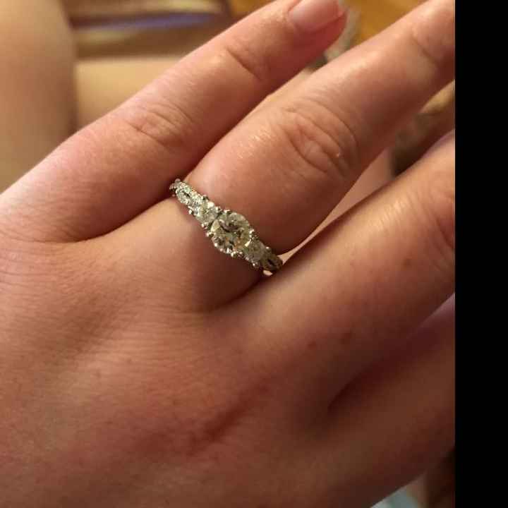 Who else received an heirloom ring?