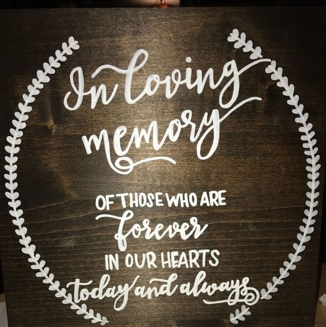 Honoring the deceased