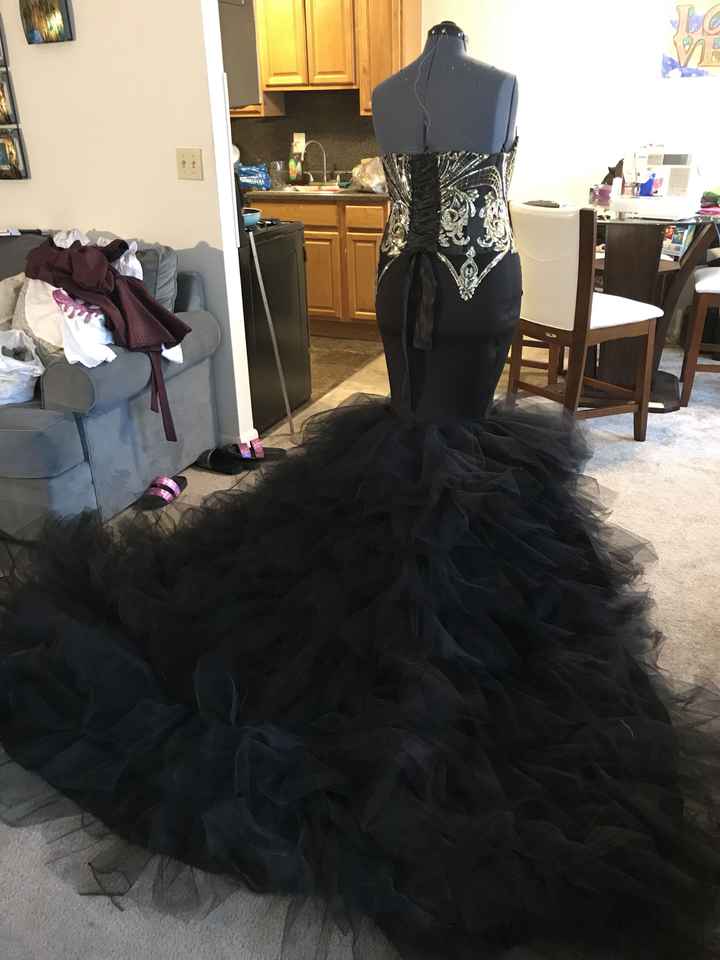 Finally finish my dress - 1